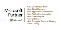 Logo Microsoft Gold