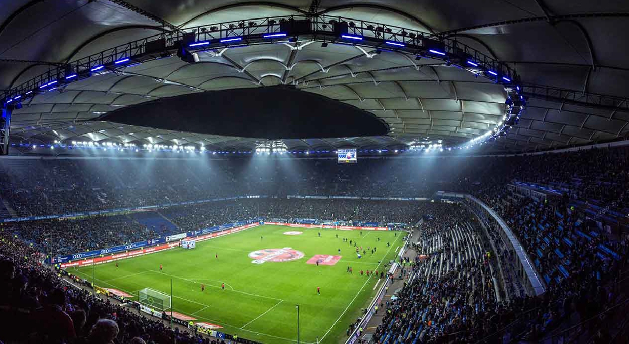 Header, Estádio de Futebol representa a nossa solução 4Donations