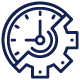 Icon representing improved governance and operational efficiency